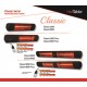 Hottable CLASSIC1500 Duvar Tipi İnfrared Isıtıcı 1500 Watt 7000 Saat Lamba Ömrü