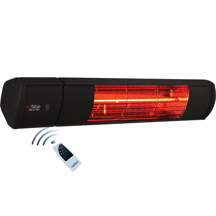 Hottable Classic Plus 2000 Watt Uzaktan Kumandalı Isı Kademeli İnfrared Dış Ortam Isıtıcı 5 kademe Isı ayarı