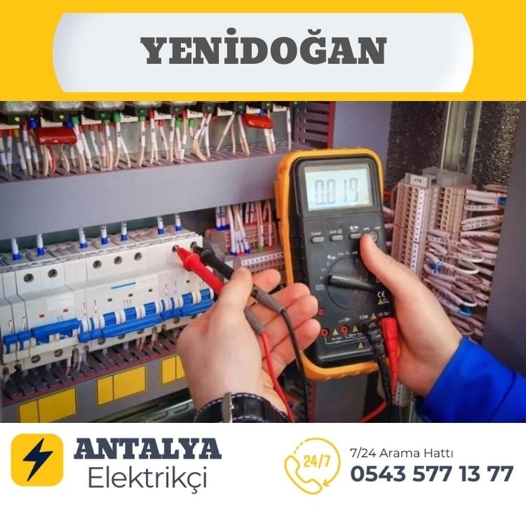 Antalya Yeni Doğan Elektrikçi 7/24 Elektrik Arıza Bakım Tesisat Ve Tamir Ustası