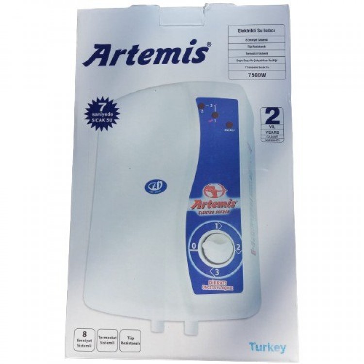 Artemis Elektrikli Şofben Artemis Elektrikli Şofben