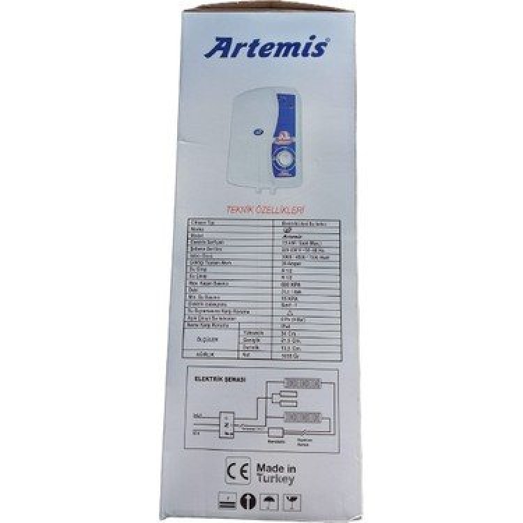 Artemis Elektrikli Şofben Artemis Elektrikli Şofben