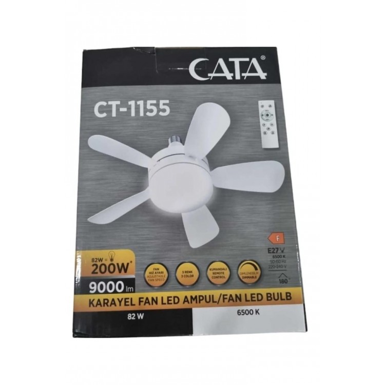 CATA CT-1155 Karayel Fan LED