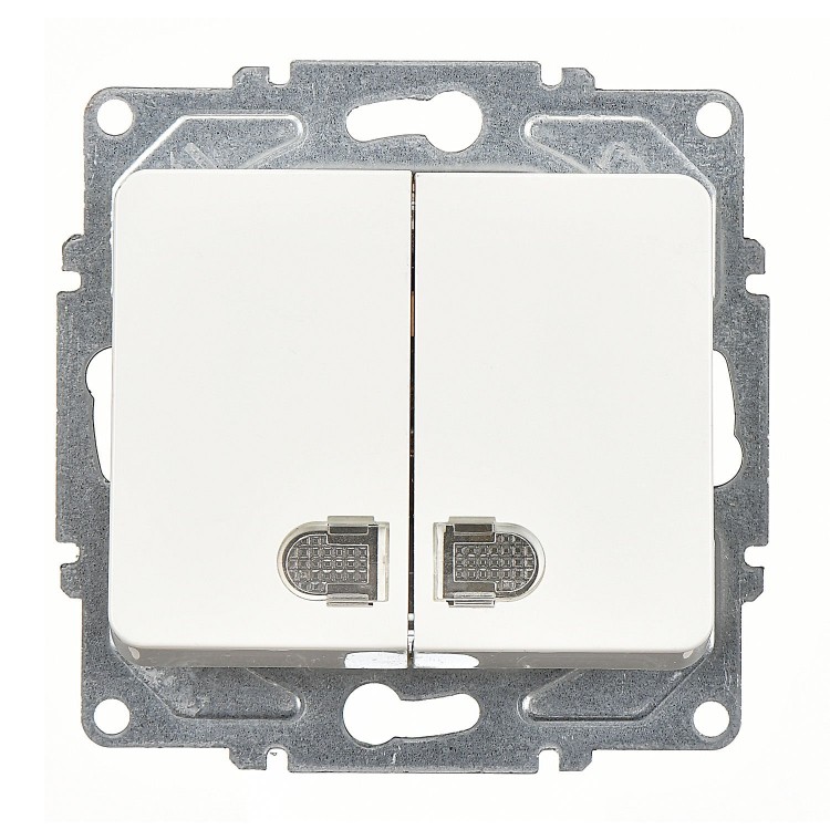 Günsan Fantasy Beyaz Fantasy Işıklı Komütatör Mekanizma