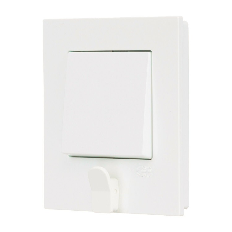 Günsan Eqona Beyaz Vidalı Pratik Anahtarlık Anahtar